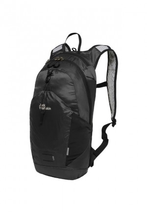 Black Men Jack Wolfskin Moab Jam 10 Bike Backpack | 86318645