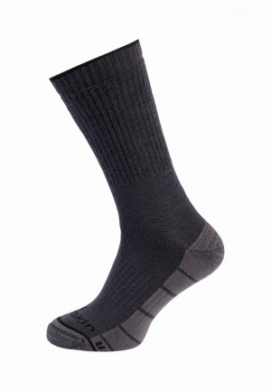 Black Men Jack Wolfskin Trek Merino Cl C Socks | 23854083