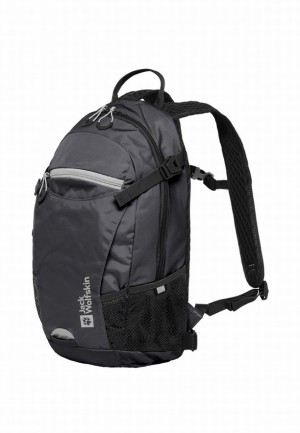 Grey Men Jack Wolfskin Velocity 12 Bike Backpack | 40522141
