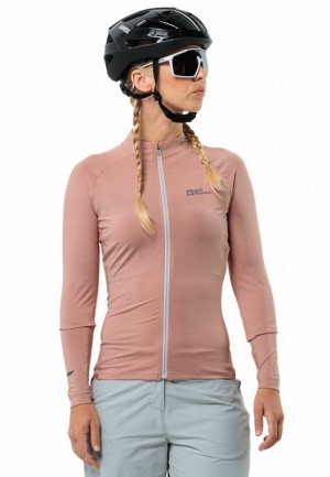Rose Women Jack Wolfskin Gravex Fz L/s Jackets | 17364432