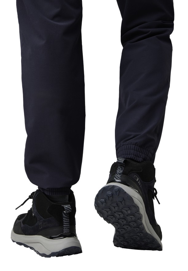 Black Men Jack Wolfskin Camp Fever Texapore Mid Outdoor Shoes | 28997711
