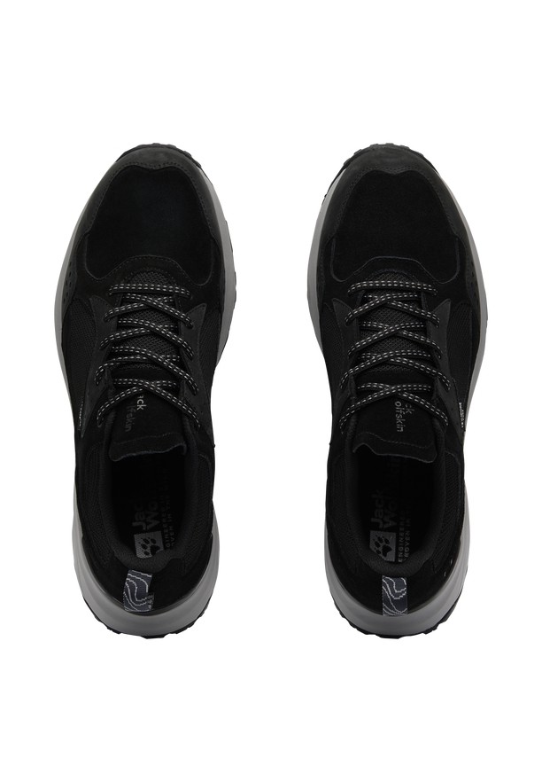 Black Men Jack Wolfskin Camp Fever Texapore Low Outdoor Shoes | 43086400