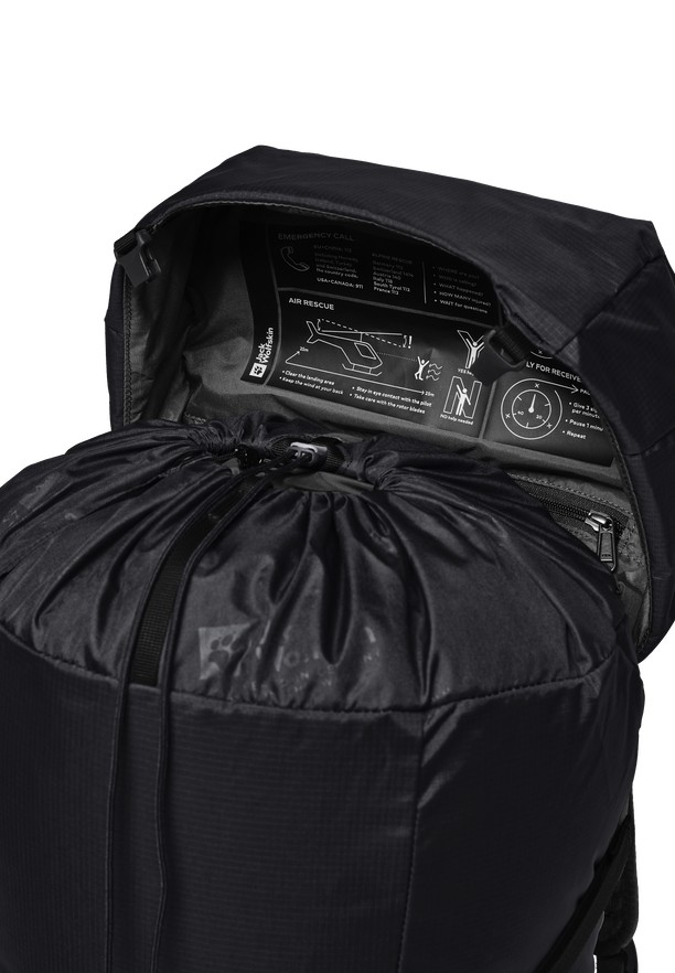 Black Men Jack Wolfskin Cyrox Shape 35 S-l Hiking Backpack | 30367206