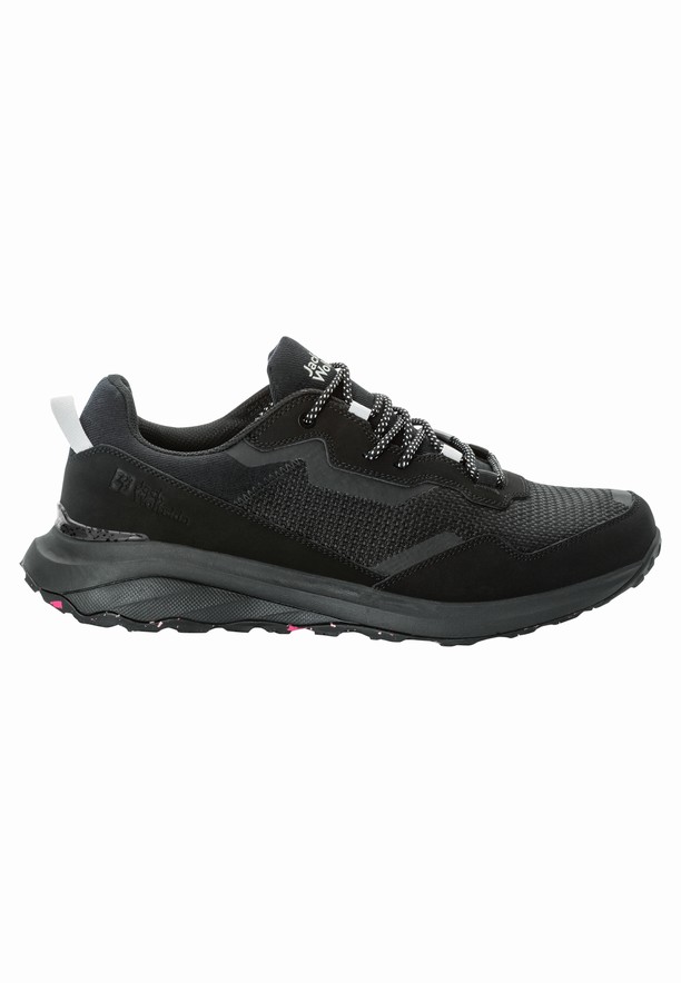 Black Men Jack Wolfskin Dromoventure Low Outdoor Shoes | 68331113