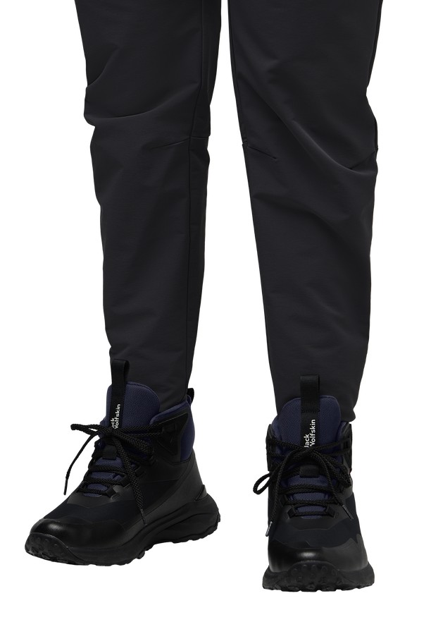 Black Men Jack Wolfskin Dromoventure Wt Texapore Mid Outdoor Shoes | 66916614