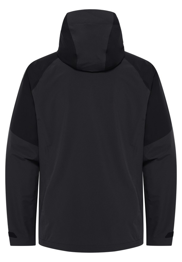 Black Men Jack Wolfskin Eagle Peak 2l Rain Jackets | 70770026