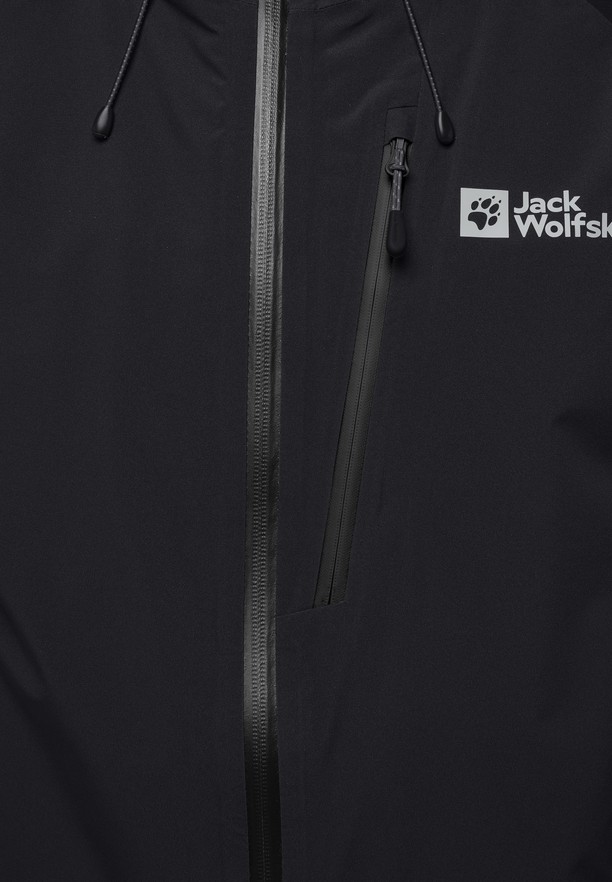 Black Men Jack Wolfskin Eagle Peak 2l Rain Jackets | 70770026
