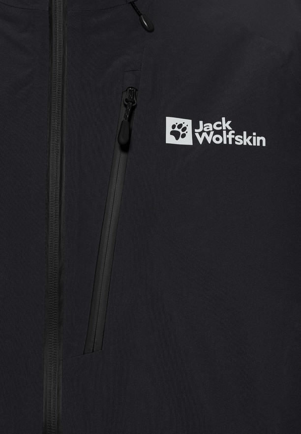 Black Men Jack Wolfskin Eagle Peak 2l Rain Jackets | 70770026
