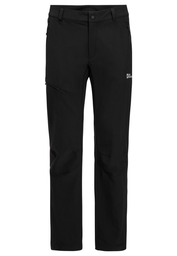 Black Men Jack Wolfskin Holdsteig Hiking Pants | 59590708