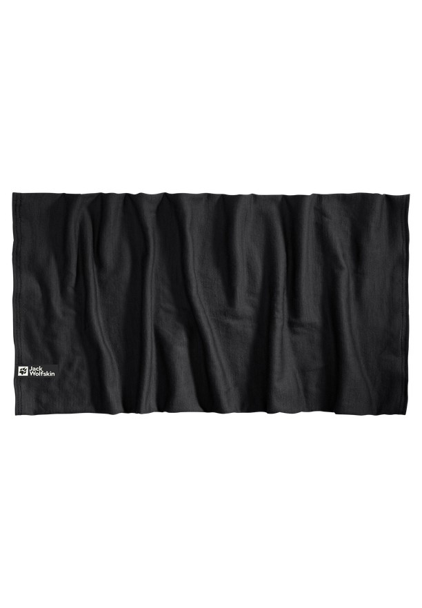 Black Men Jack Wolfskin Merino Neck Warmer | 63281582
