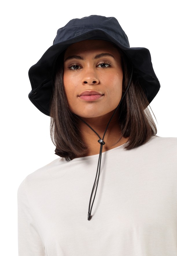 Black Men Jack Wolfskin Mesh Bucket Hats | 29282592