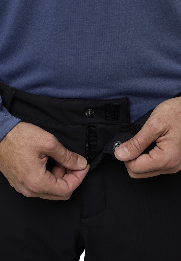 Black Men Jack Wolfskin Parana Hiking Pants | 65999051
