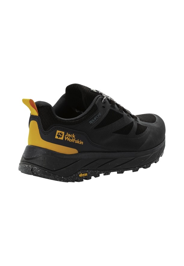 Black Men Jack Wolfskin Terraventure Texapore Low Hiking Shoes | 16166190