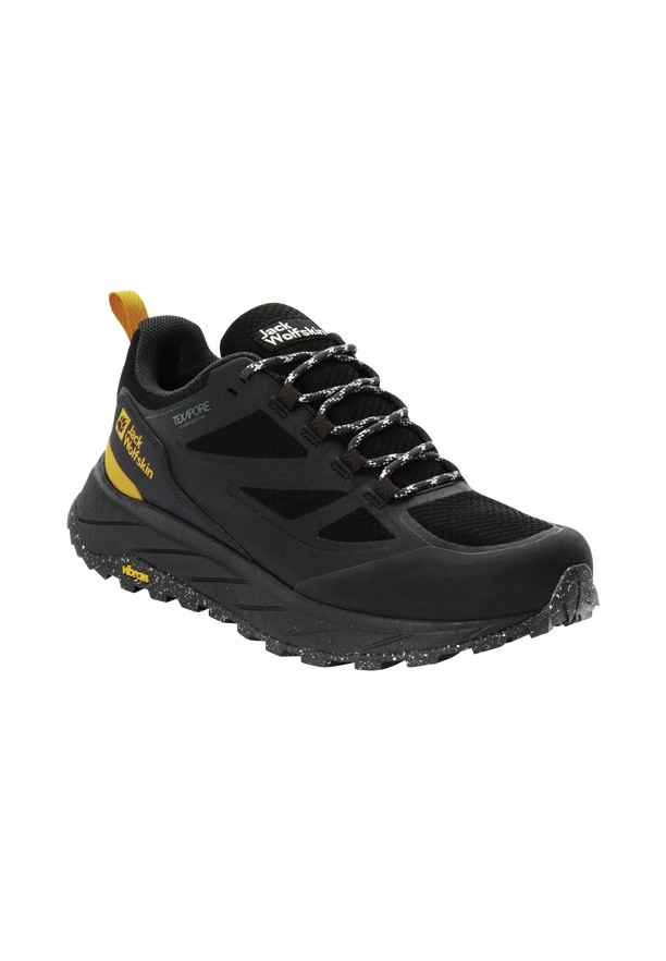 Black Men Jack Wolfskin Terraventure Texapore Low Hiking Shoes | 16166190