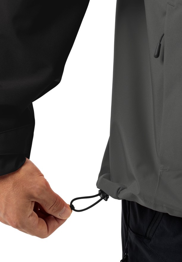 Black Men Jack Wolfskin Weiltal 2l Rain Jackets | 83466458