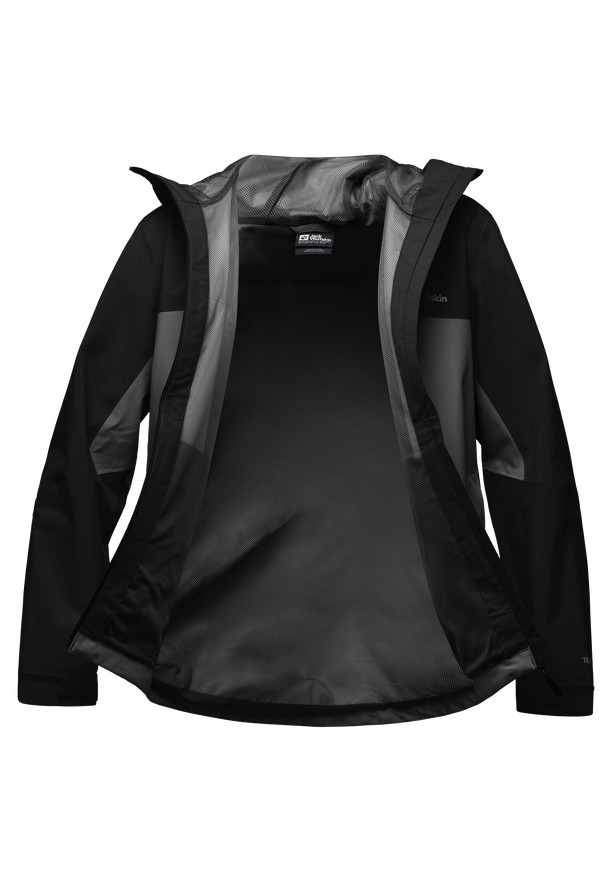 Black Men Jack Wolfskin Weiltal 2l Rain Jackets | 83466458