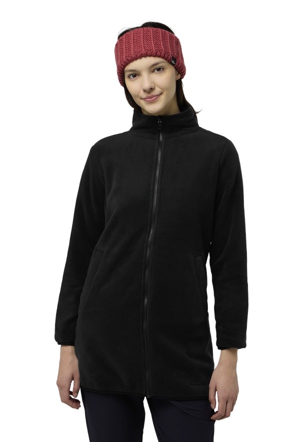 Black Women Jack Wolfskin Baylight 3in1 Coats | 10089494