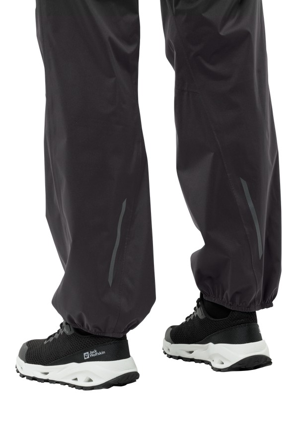 Black Women Jack Wolfskin Bike Commute 2.5l Pants | 14516313