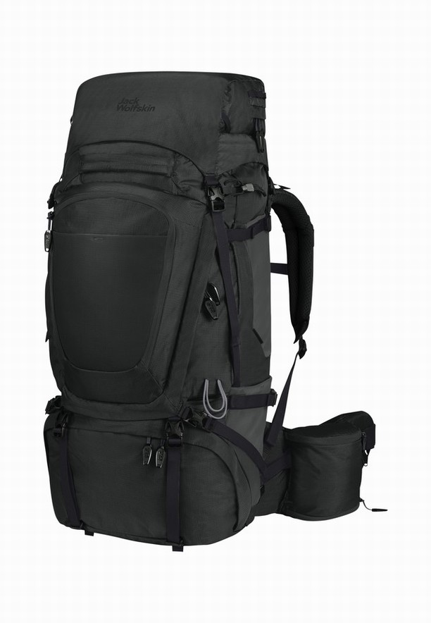 Black Women Jack Wolfskin Denali 65|10 Hiking Backpack | 51532357