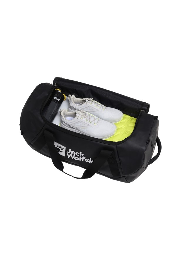 Black Women Jack Wolfskin Expdn 70 Duffle Bags | 62757929