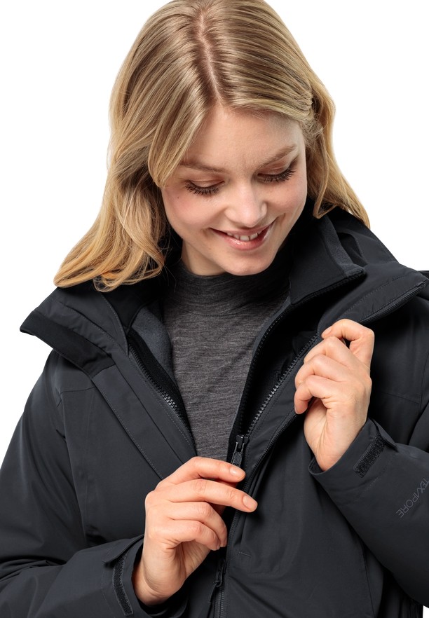 Black Women Jack Wolfskin Fernblick 2l Jackets | 10877473
