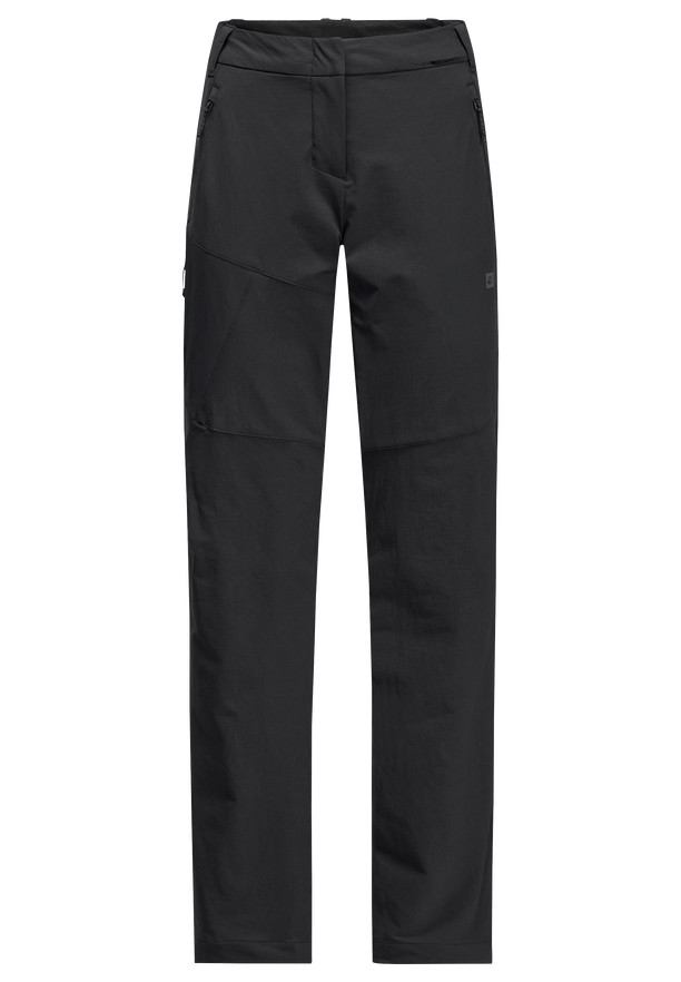 Black Women Jack Wolfskin Glastal Winter Pants | 96668084