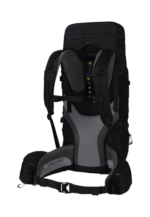 Black Women Jack Wolfskin Highland Trail 55|5 Trekking Backpack | 72750477