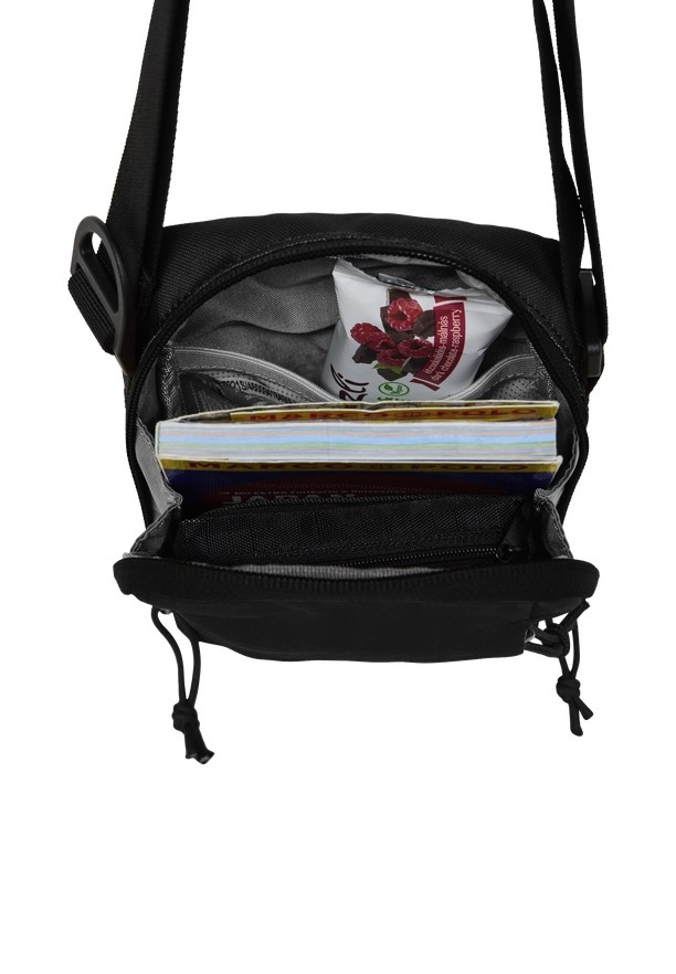 Black Women Jack Wolfskin Konya Shoulder Bags | 79813095