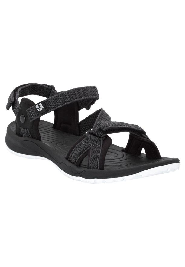 Black Women Jack Wolfskin Lakewood Ride Sandals | 44296994