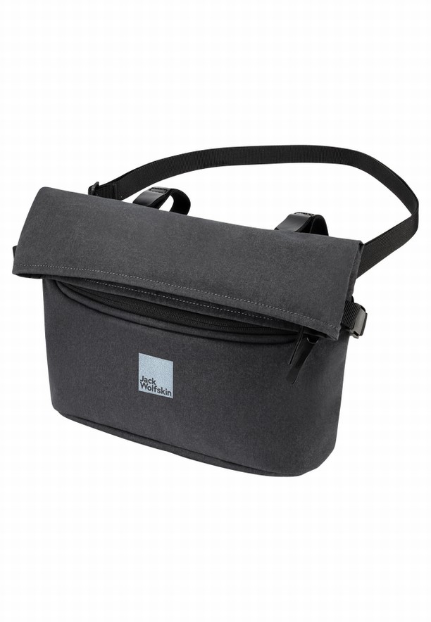 Black Women Jack Wolfskin Mainkai 2in1 Bike Bag | 99884006