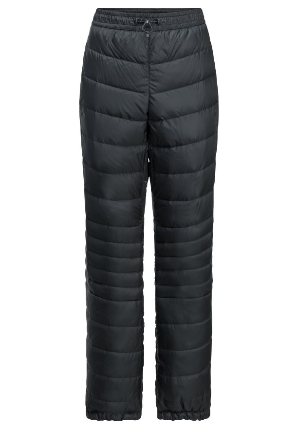 Black Women Jack Wolfskin Nebelhorn Down Pants | 25964336