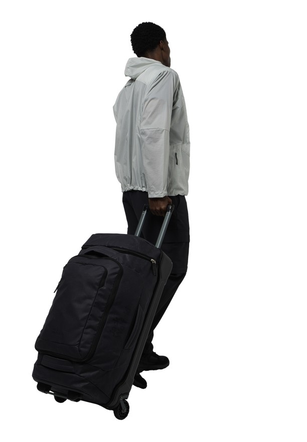 Black Women Jack Wolfskin Traveltopia Wheeler 80 Suitcases | 53161506
