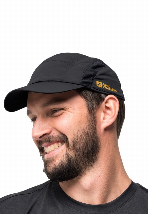 Black Women Jack Wolfskin Vent Baseball Caps | 97324862