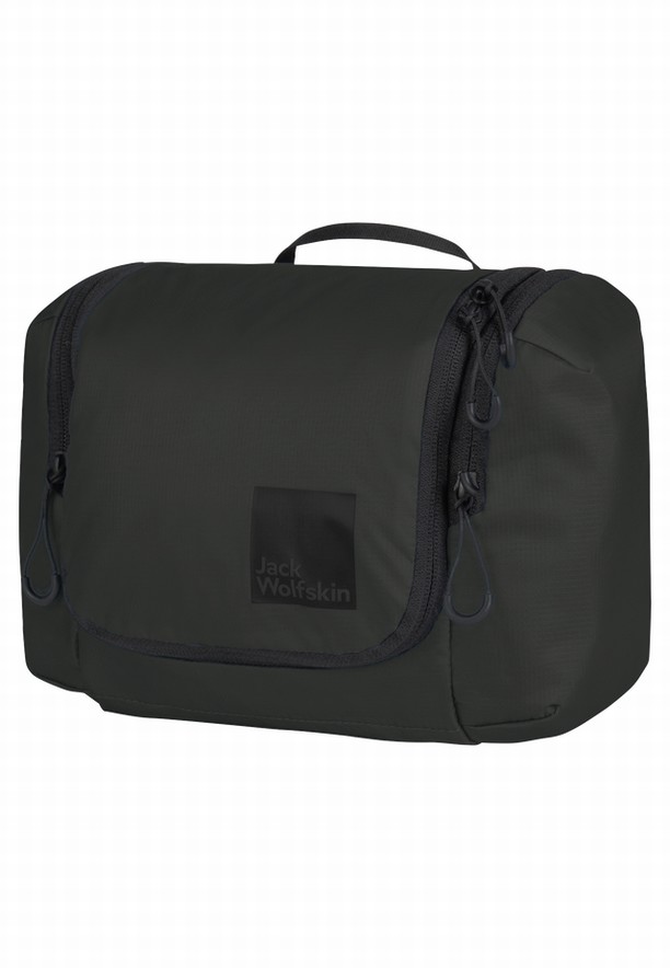 Black Women Jack Wolfskin Wandermood Wash Bag | 93055197