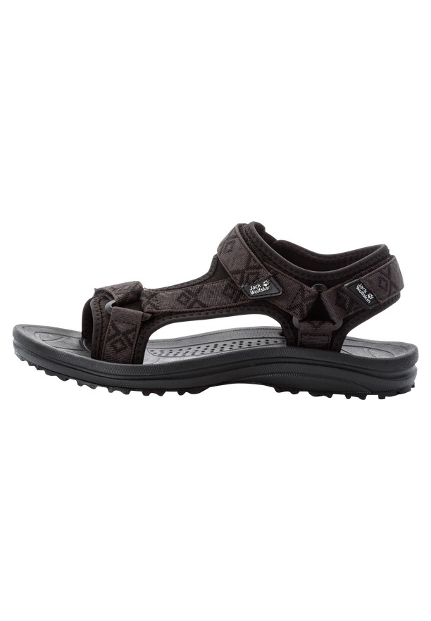 Black Women Jack Wolfskin Wave Breaker Sandals | 81565453
