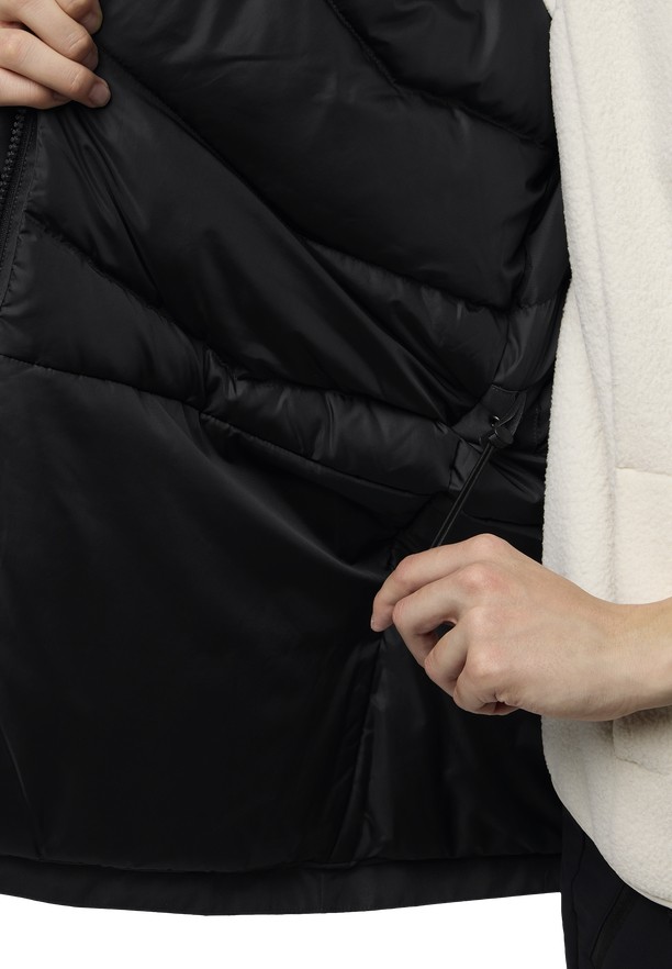 Black Women Jack Wolfskin Wintertor Coats | 13336529