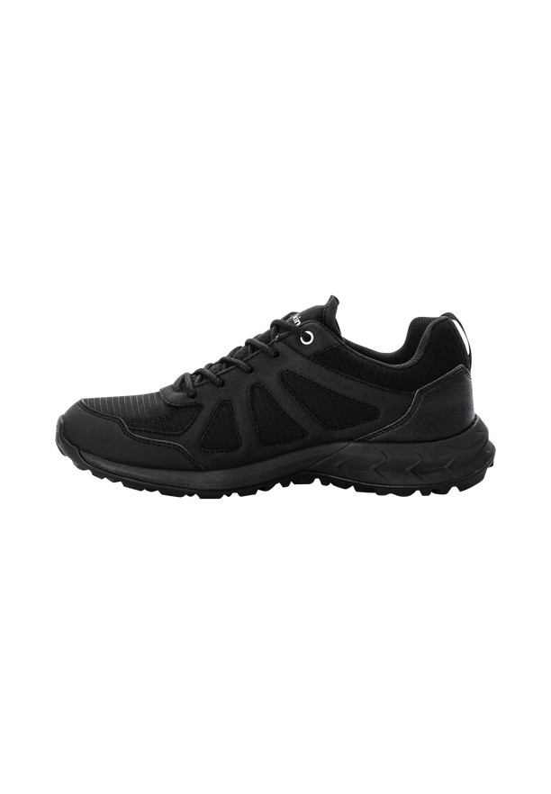 Black Women Jack Wolfskin Woodland 2 Texapore Low Hiking Shoes | 30752626