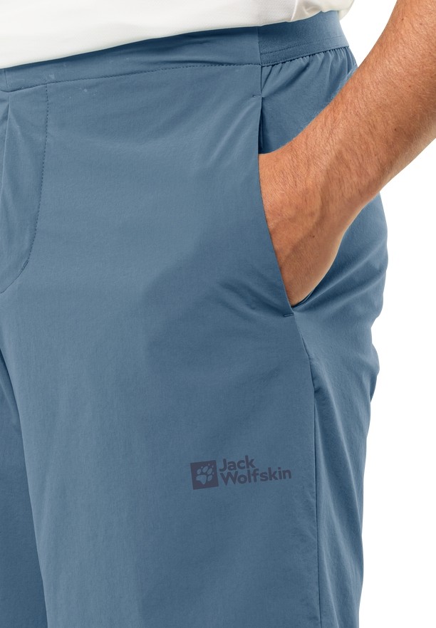 Blue Men Jack Wolfskin Prelight Shorts | 90764761
