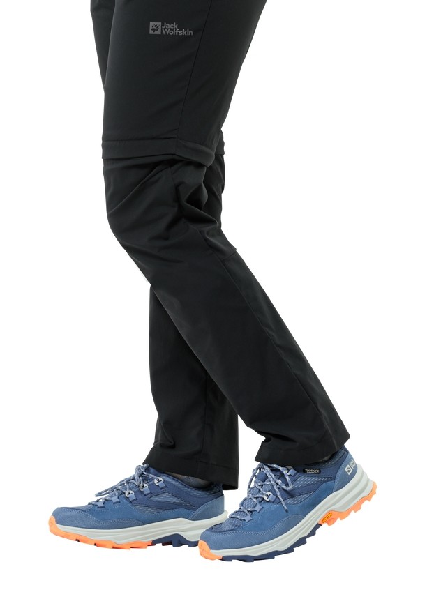Blue Women Jack Wolfskin Cyrox Texapore Low Hiking Shoes | 39065765