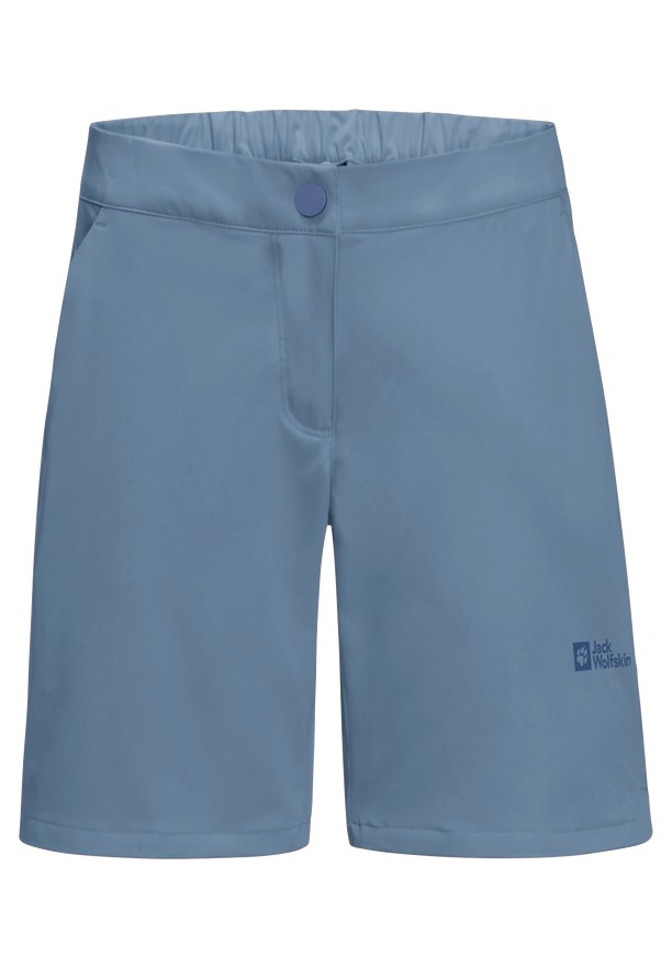 Blue Women Jack Wolfskin Hiking Alpine Shorts | 88069150