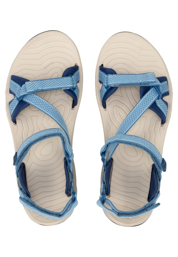 Blue Women Jack Wolfskin Lakewood Ride Sandals | 25022368