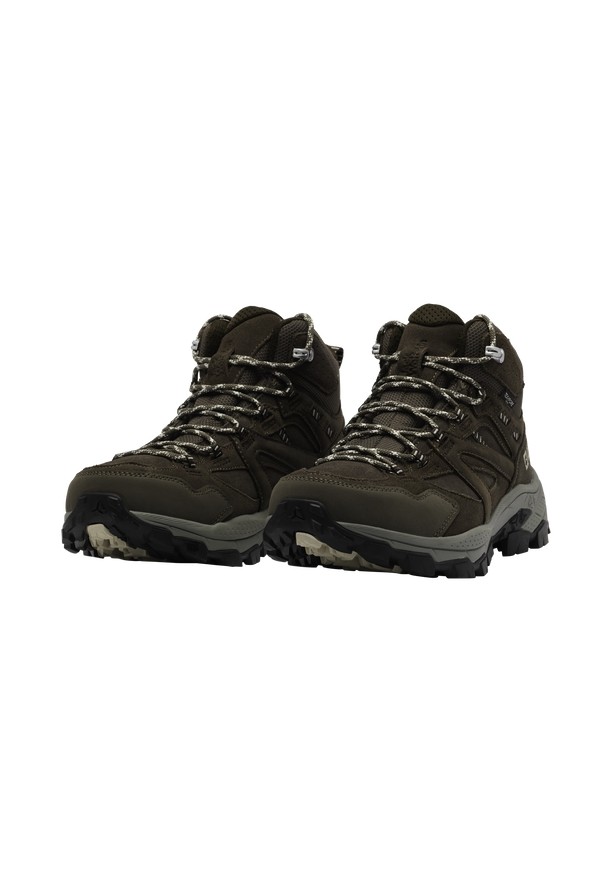 Coffee Men Jack Wolfskin Vojo Tour Lt Texapore Mid Hiking Shoes | 31742164