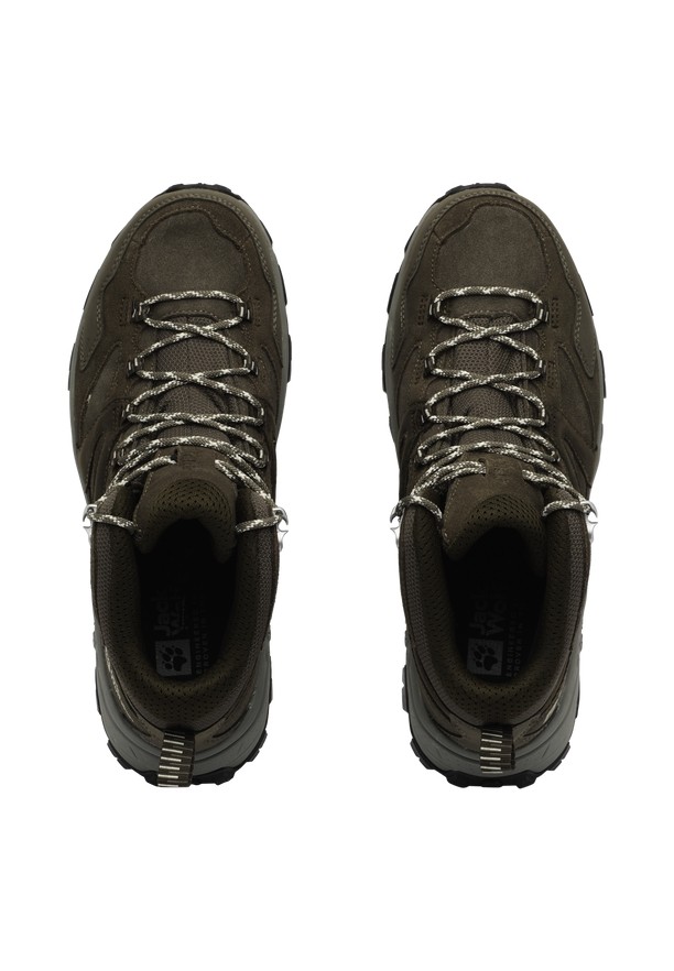 Coffee Men Jack Wolfskin Vojo Tour Lt Texapore Mid Hiking Shoes | 31742164