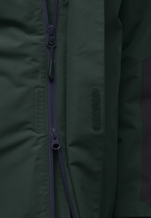 Green Men Jack Wolfskin Jasper 3in1 Jackets | 20210293