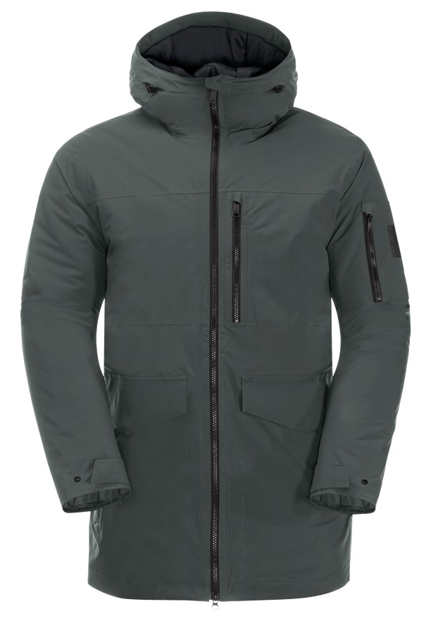 Green Men Jack Wolfskin Koenigsbau Coats | 77177825