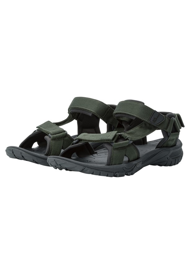 Green Men Jack Wolfskin Lakewood Ride Sandals | 71542124