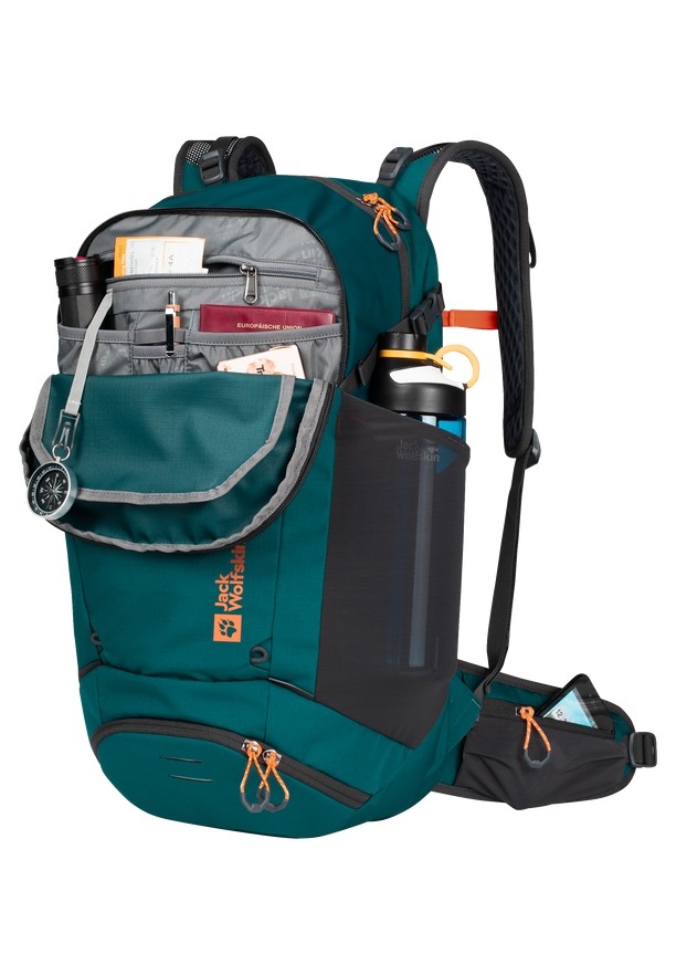 Green Men Jack Wolfskin Moab Jam Shape 30 Bike Backpack | 40526470