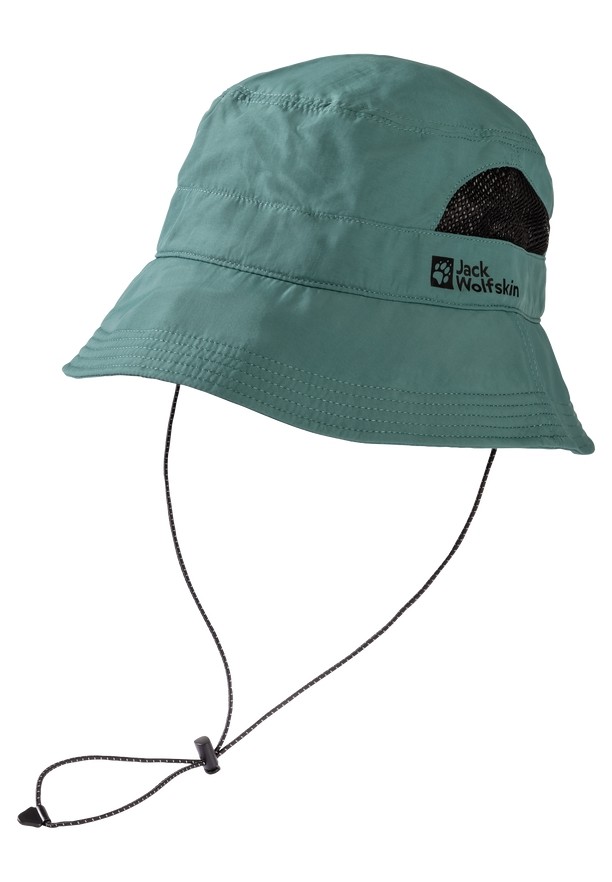 Green Men Jack Wolfskin Vent Bucket Hats | 49287210