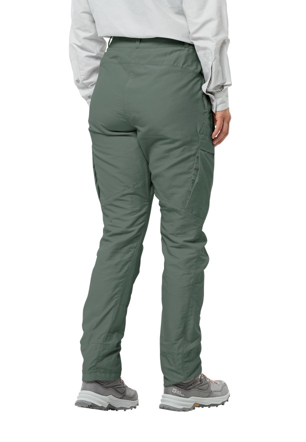 Green Women Jack Wolfskin Barrier Pants | 80725453
