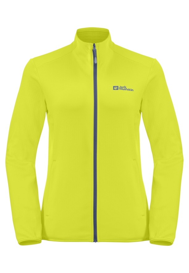 Green Women Jack Wolfskin Kolbenberg Fz Fleece Jackets | 90635651